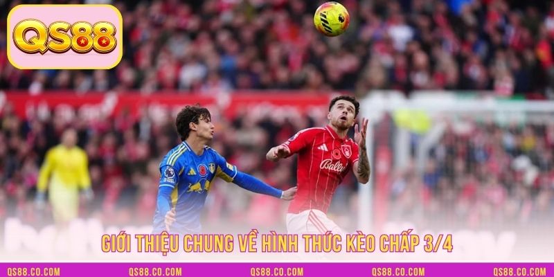 Giới thiệu chung về hình thức kèo chấp 3/4 Giới thiệu chung về hình thức kèo chấp 3/4