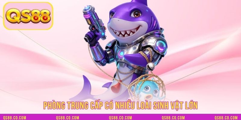 Phòng trung cấp có nhiều loài sinh vật lớn Phòng trung cấp có nhiều loài sinh vật lớn